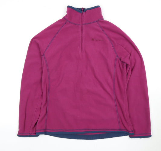 Womens UK Size 12 Mountain Warehouse Purple Pullover Sweatshirt