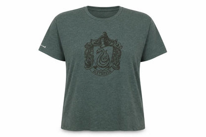 Front view of Harry Potter Slytherin T-Shirt Green XL unisex adults