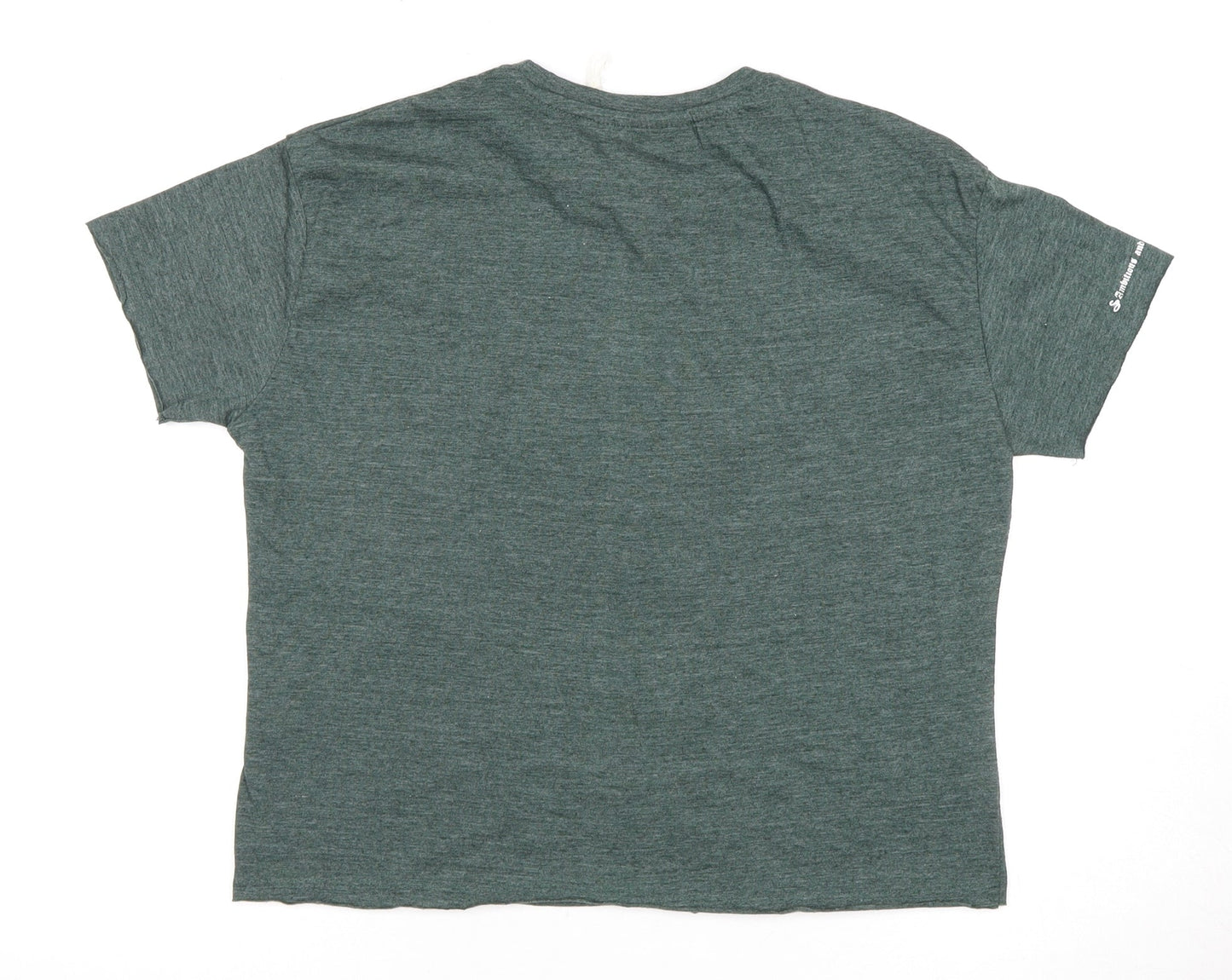 Unisex Adults UK Size XL Harry Potter Green Basic T-Shirt