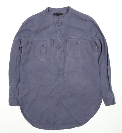 Banana Republic Women's XS Blue Button-Up Shirt