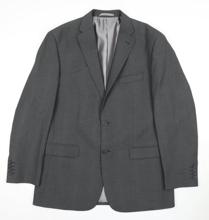1860 Limited Edition Men's Grey Suit Jacket 40 Regular