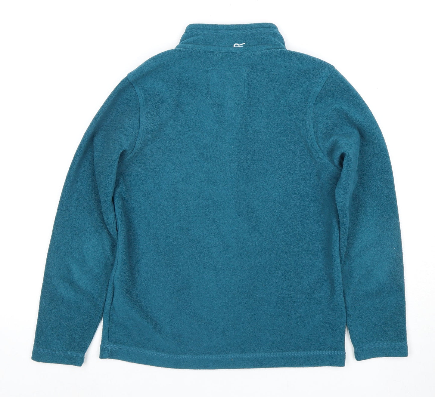 Regatta Girls' Blue 1/2 Zip Outdoor Fleece Hoodie, 9-10 Years