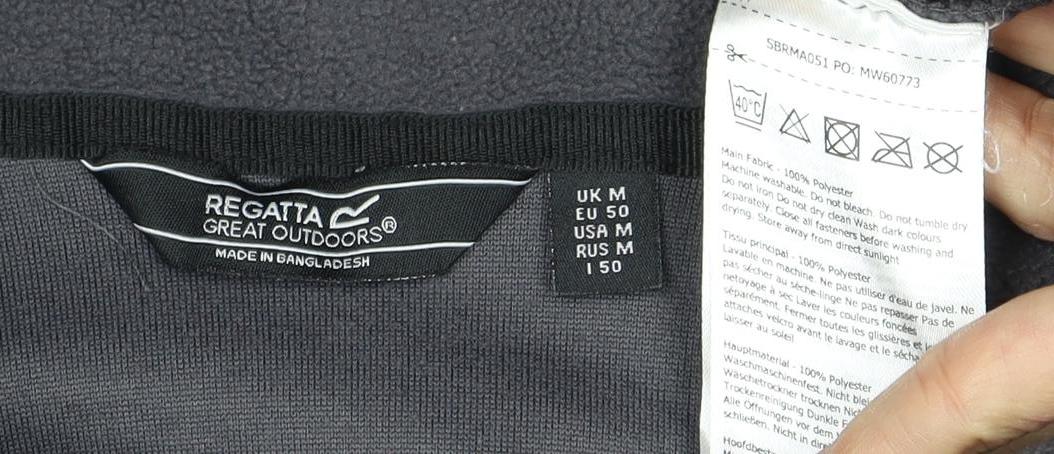 Mens UK Size M Regatta Grey Pullover Sweatshirt