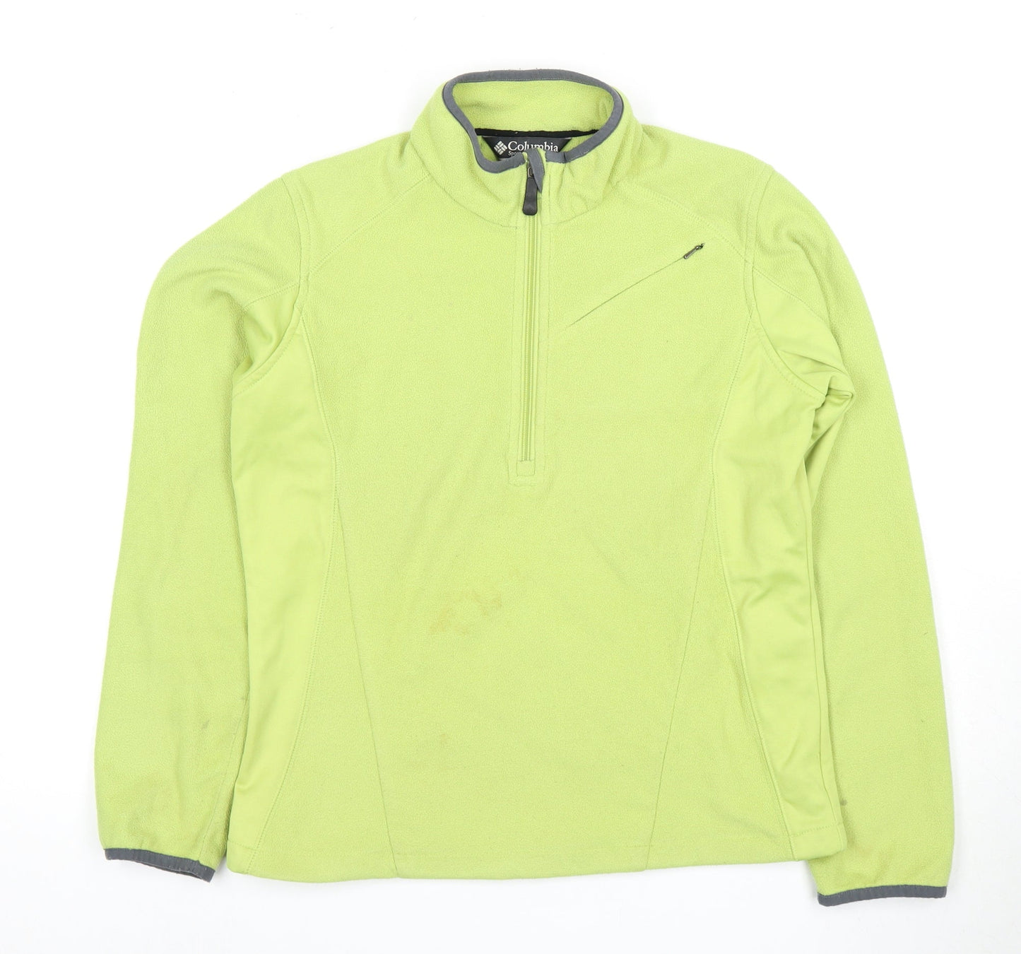 Columbia Women's Green Medium Fleece Sweatshirt