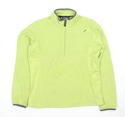 Columbia Women's Green Medium Fleece Sweatshirt