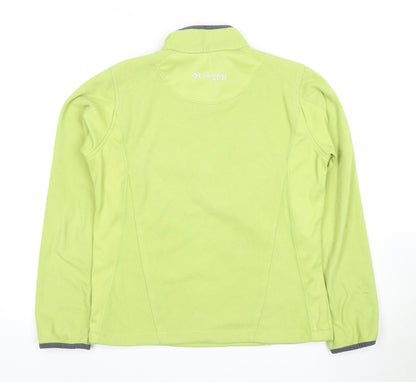 Columbia Women's Green Medium Fleece Sweatshirt