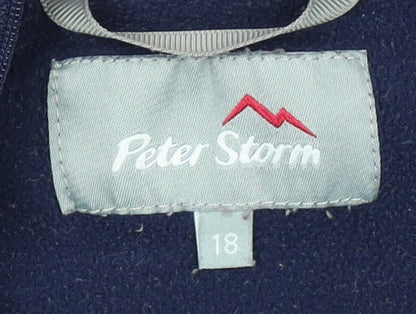 Peter Storm Women's Blue 18 Pullover Sweatshirt