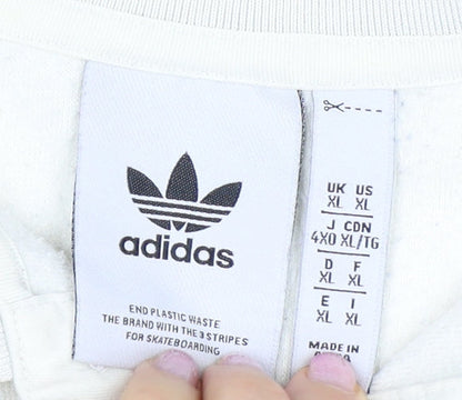 Adidas Mens Ivory XL Polo Shirt - Casual Style