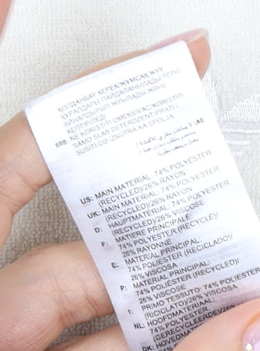 Adidas Mens Ivory XL Polo Shirt - Casual Style