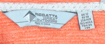 Womens UK Size 12 Regatta Orange Puffer Jacket