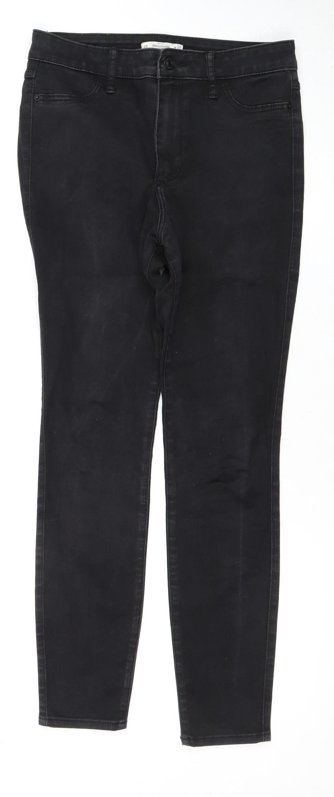 Abercrombie & Fitch Women's Black Skinny Jeans, Size 6S