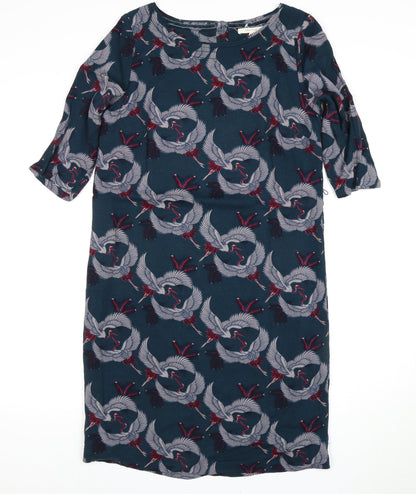 MaxStudio Women's Multicoloured Dress, Size 10, 3/4 Sleeve