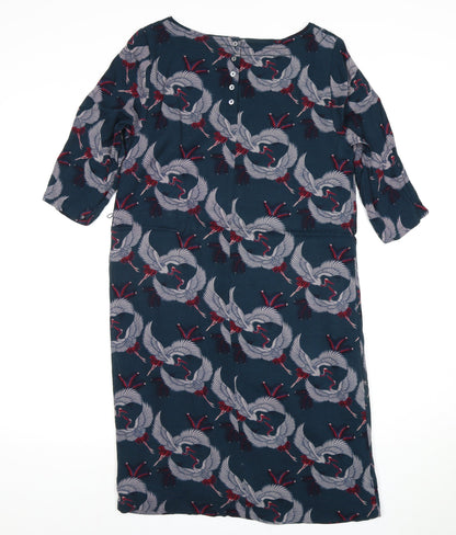 MaxStudio Women's Multicoloured Dress, Size 10, 3/4 Sleeve