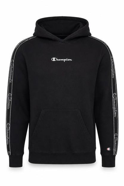 Mens UK Size M Champion Black Pullover Hoodie