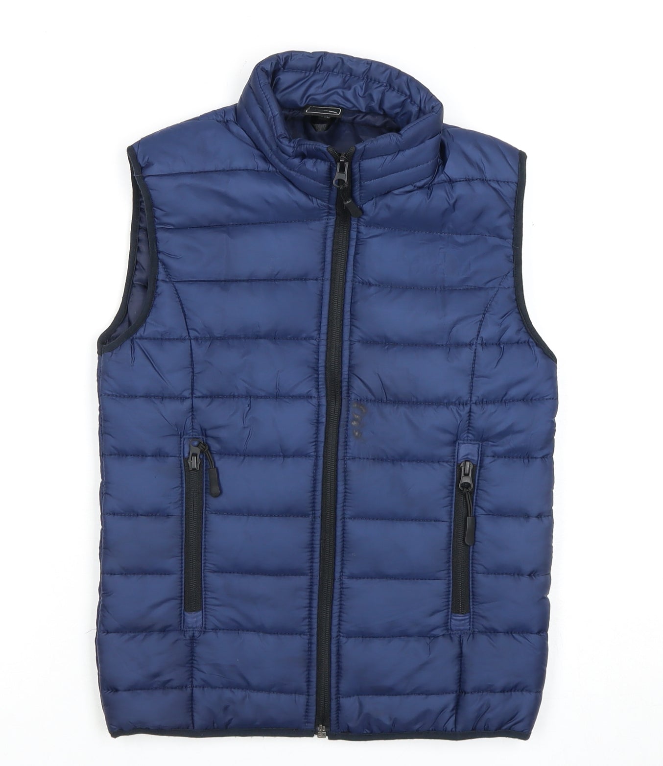 The North Face Boys Blue Puffer Vest Size 5