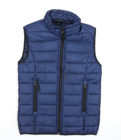 The North Face Boys Blue Puffer Vest Size 5