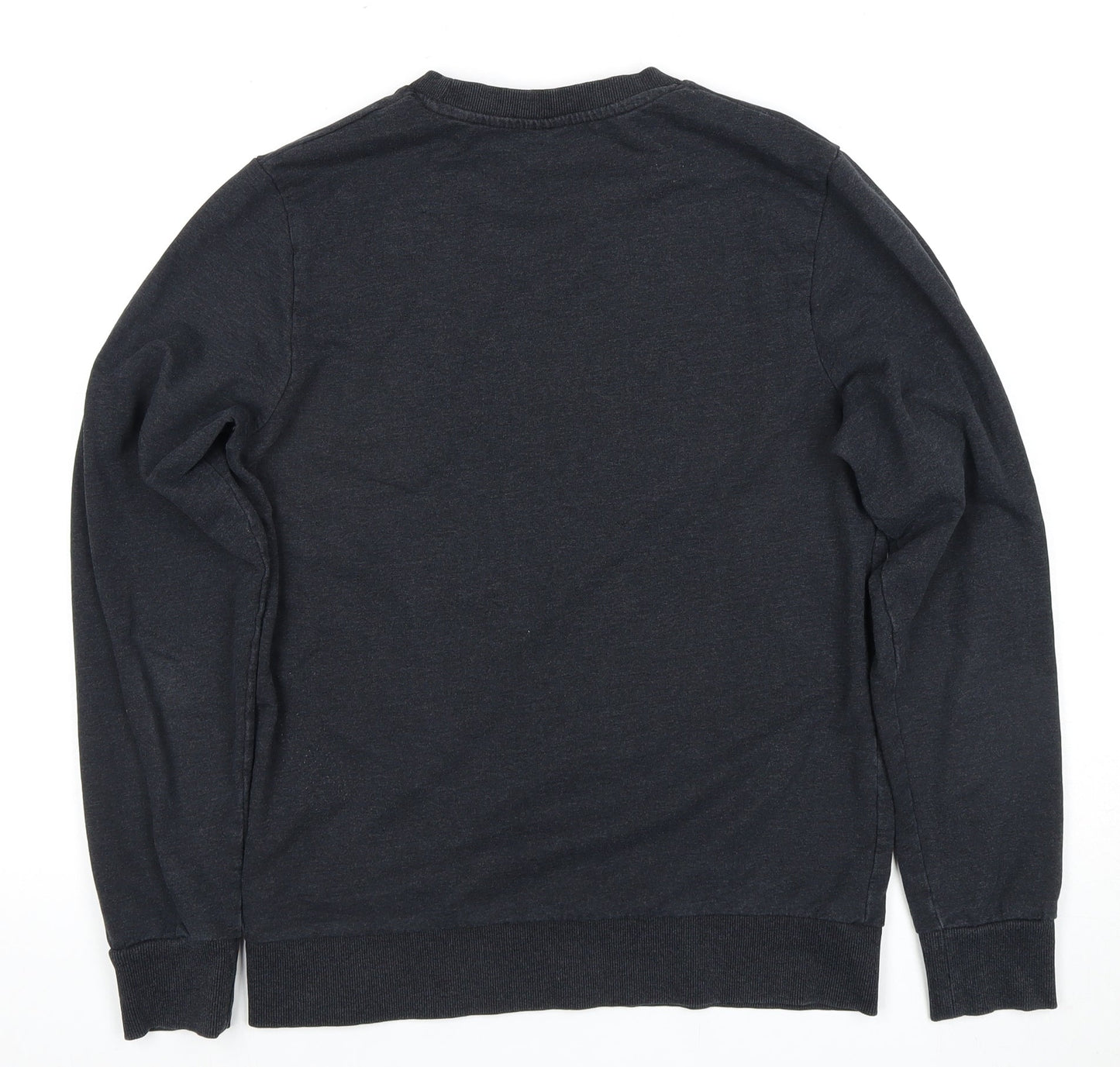 Mens UK Size S JACK & JONES Black Pullover Sweatshirt