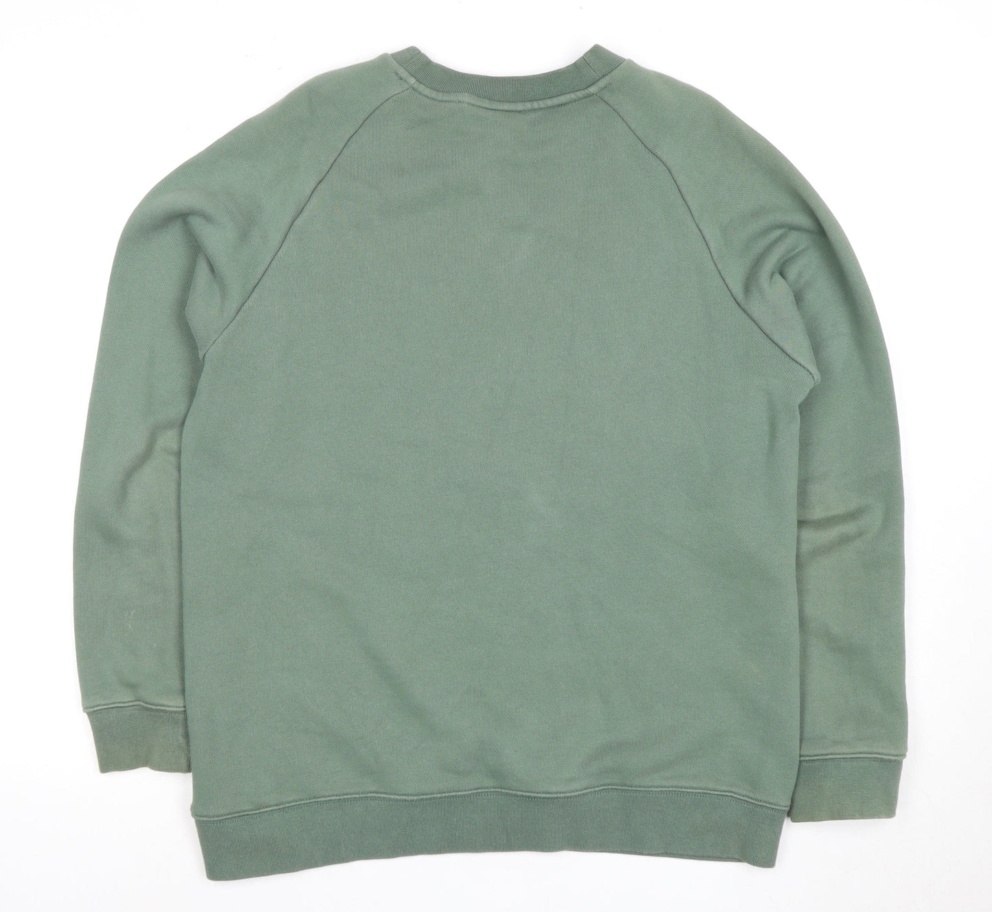 Adidas Green Crew Neck Sweatshirt Size 12 Unisex