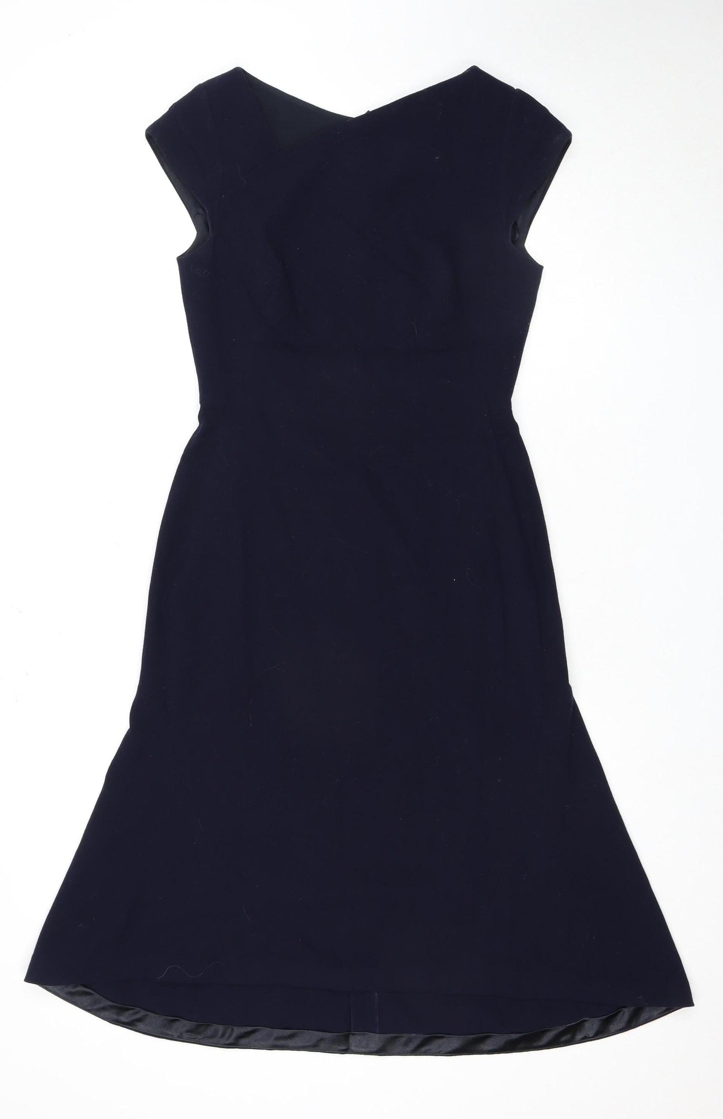 L.K. Bennett Women's Blue A-Line Dress Size 8 UK