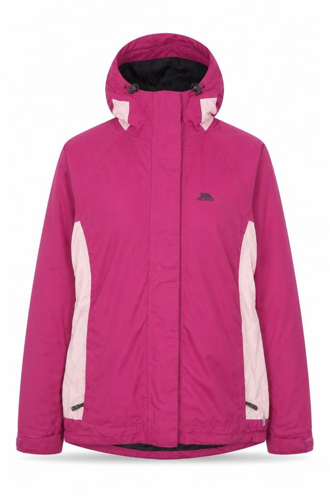 Womens UK Size 12 Trespass Pink Basic Jacket
