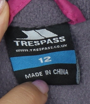 Womens UK Size 12 Trespass Pink Basic Jacket