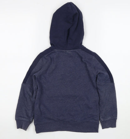 Under Armour Boys Blue Hoodie, Zip, 5-6 Years, Sports Style