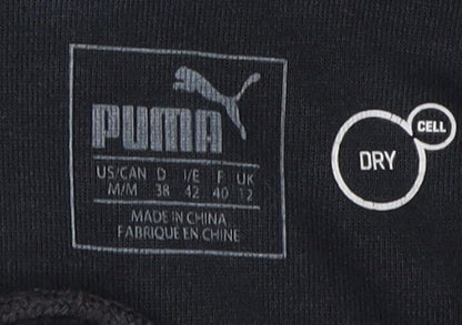Puma Women's Black Hoodie UK Size 12 with Logo