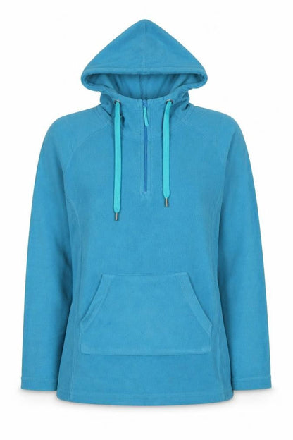 Womens UK Size 10 Mountain Warehouse Blue Pullover Hoodie