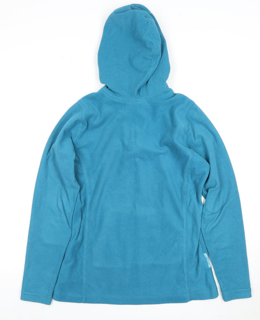 Womens UK Size 10 Mountain Warehouse Blue Pullover Hoodie