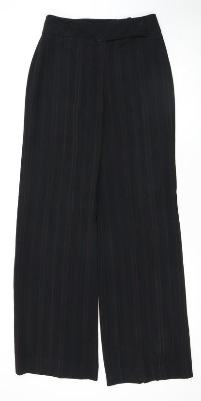 Womens UK Size 8 Jasper Conran Classic Fit Formal Black Trousers