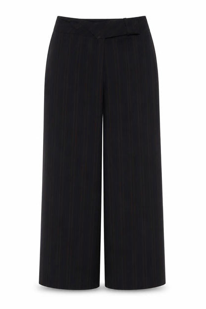 Womens UK Size 8 Jasper Conran Classic Fit Formal Black Trousers