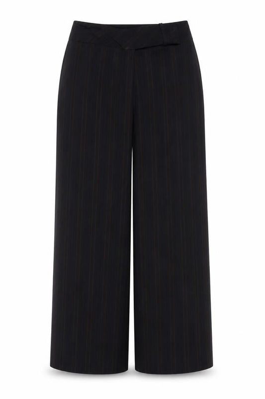 Womens UK Size 8 Jasper Conran Classic Fit Formal Black Trousers