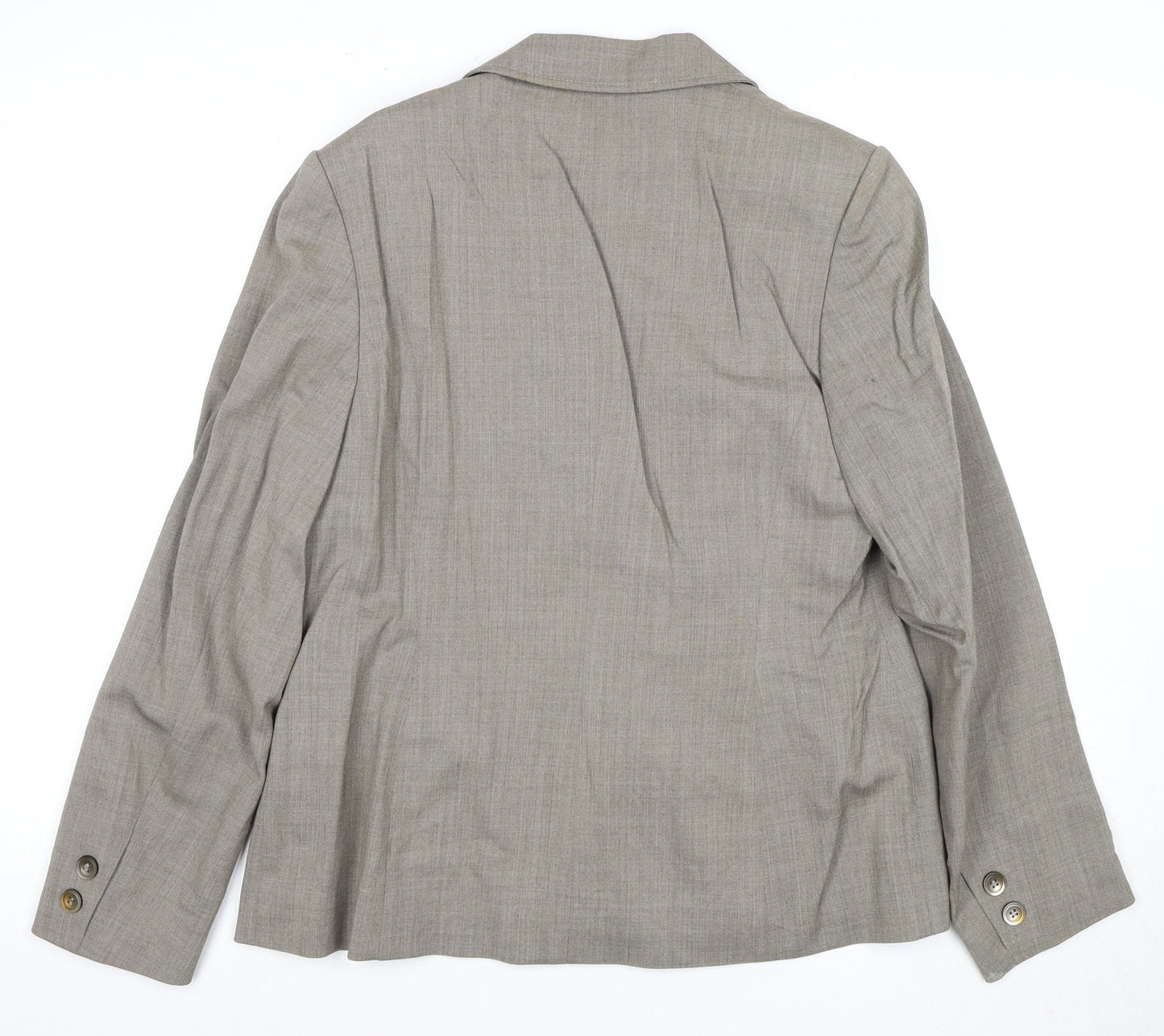 Womens UK Size 14 Laura Ashley Petites Beige Blazer
