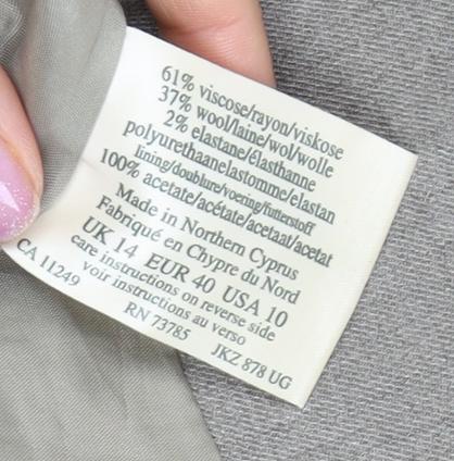 Womens UK Size 14 Laura Ashley Petites Beige Blazer