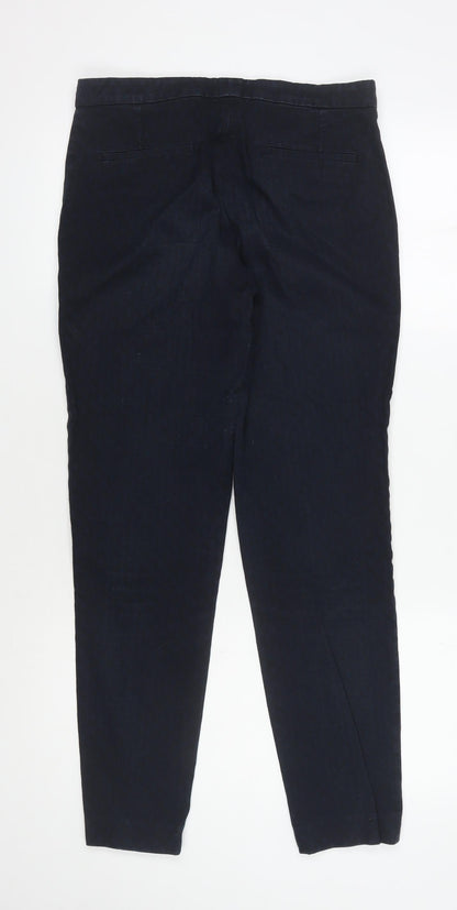 Womens UK Size 10 Jigsaw Regular Fit  Black Trousers
