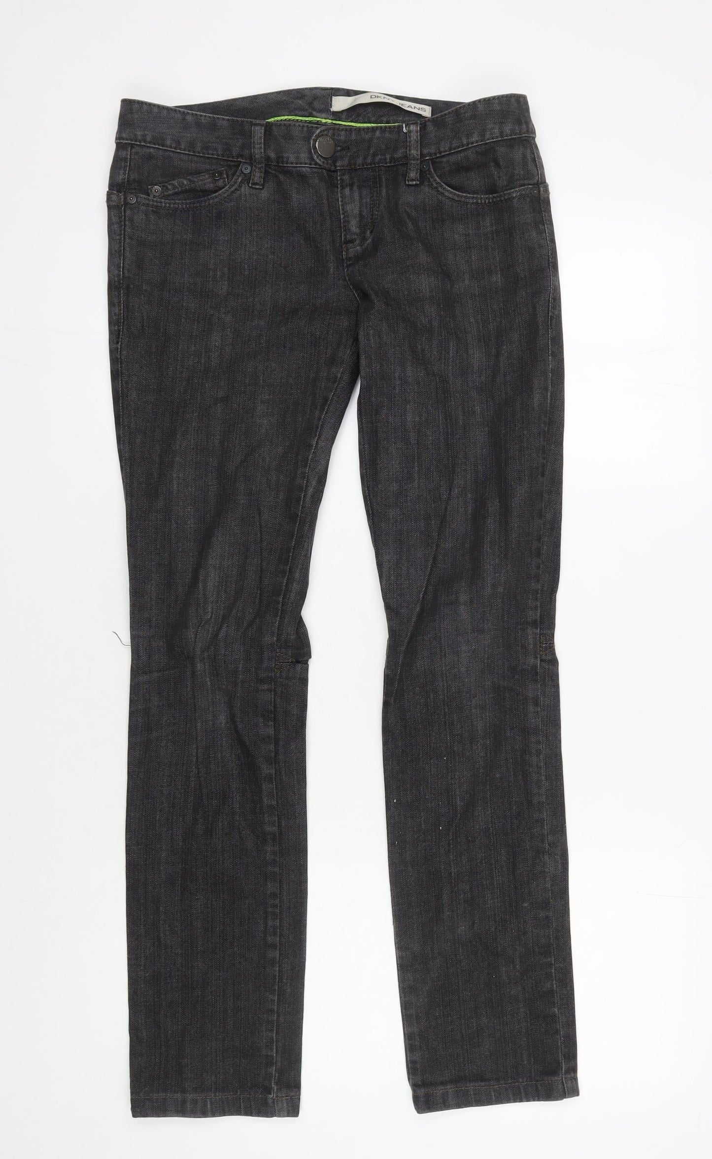DKNY JEANS Men's Black Straight Denim Jeans Size 20R