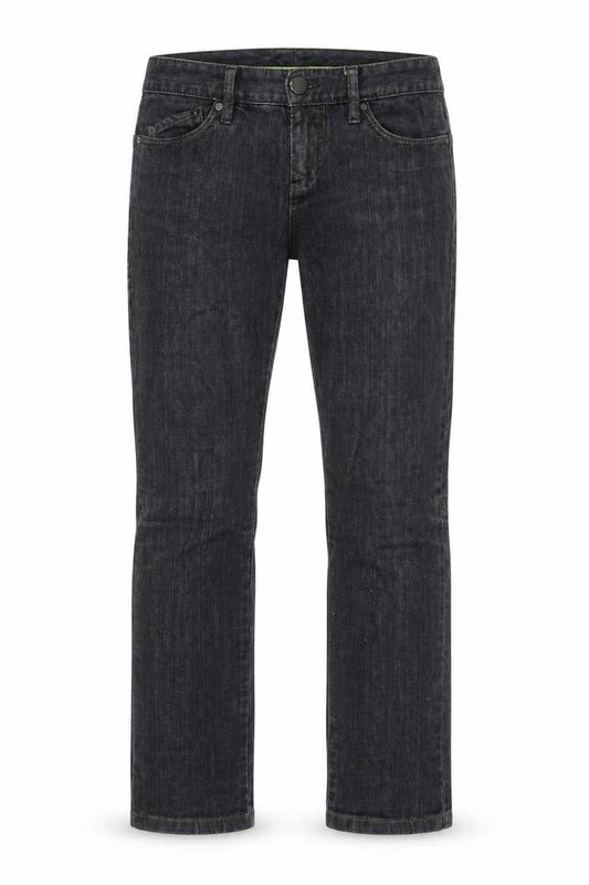 DKNY JEANS Womens Black Straight Denim Jeans Size 20R