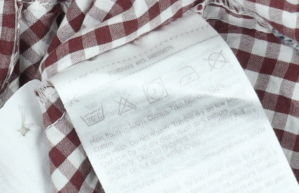 Regatta Mens Red Check Button-Up Shirt 2XL Casual