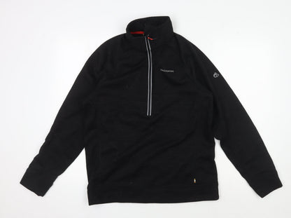 Mens UK Size S Craghoppers Black Pullover Sweatshirt