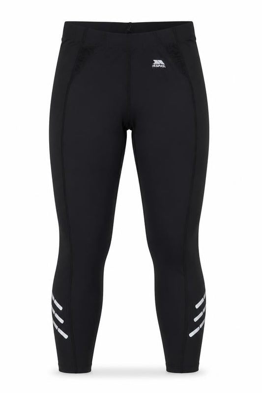 Womens UK Size L Trespass Athletic Fit Compression Black Leggings
