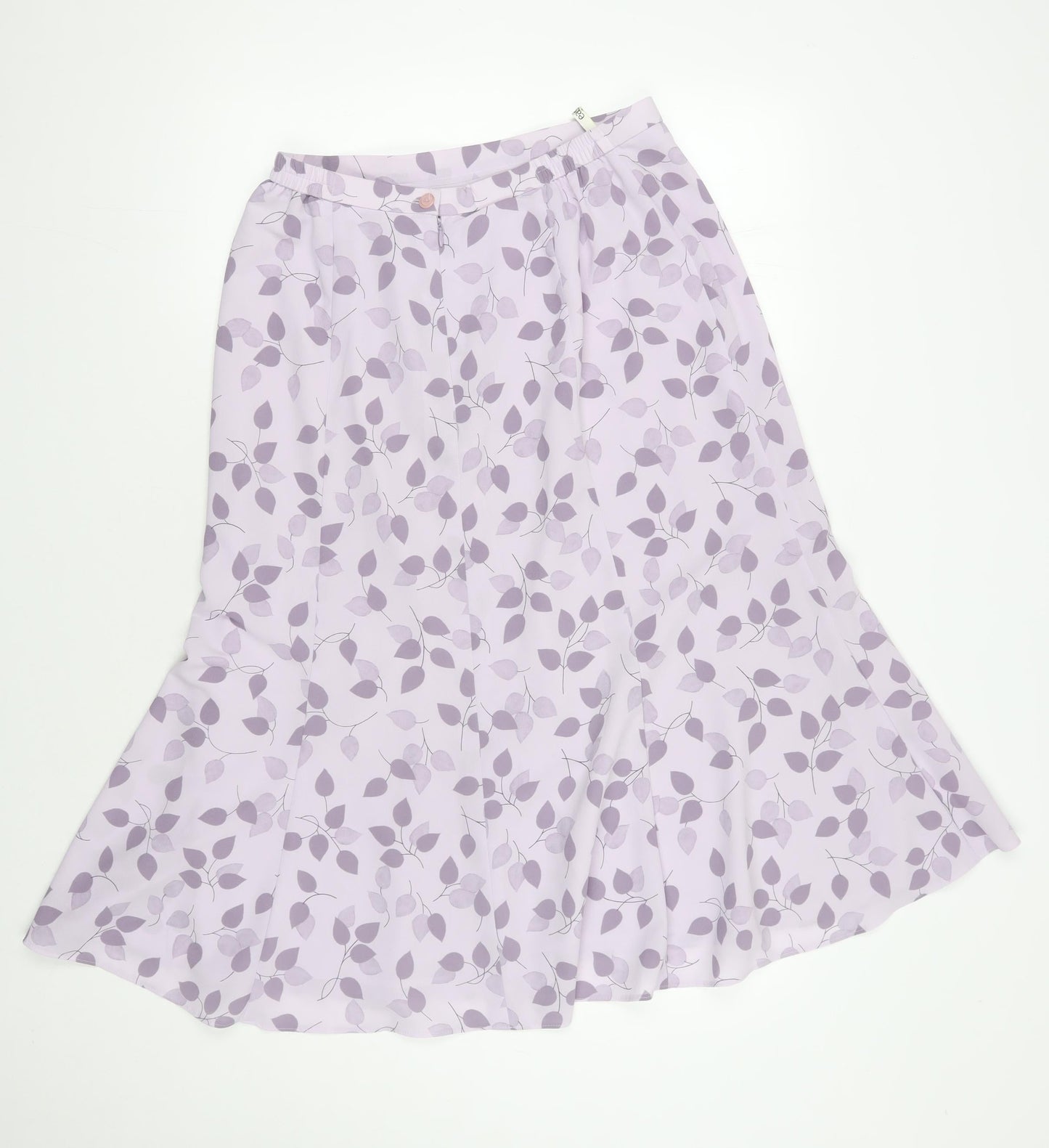 Eastex Women’s Purple Floral Skirt Size 14