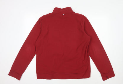 Mens UK Size XL Champion Red Pullover Sweatshirt