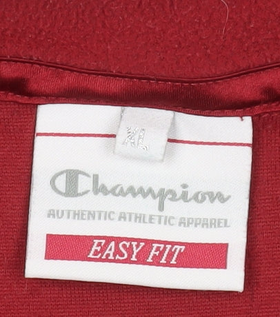 Mens UK Size XL Champion Red Pullover Sweatshirt