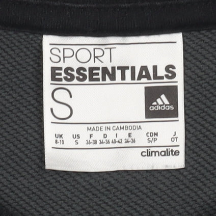 Adidas Men's Blue Camouflage Pullover Sweatshirt, Size S