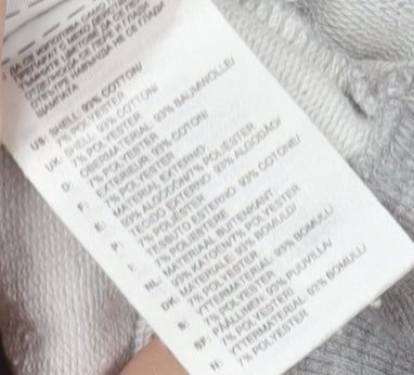 Adidas Women's Grey Pullover Hoodie Size 4