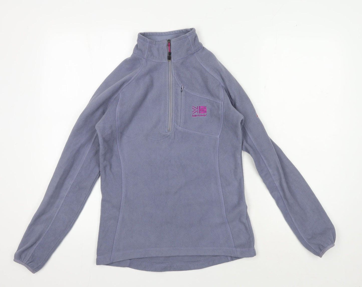 Karrimor Women's Blue Fleece Pullover Sweatshirt Size 8