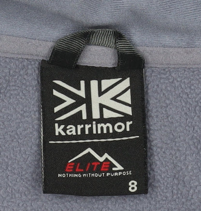 Karrimor Women's Blue Fleece Pullover Sweatshirt Size 8