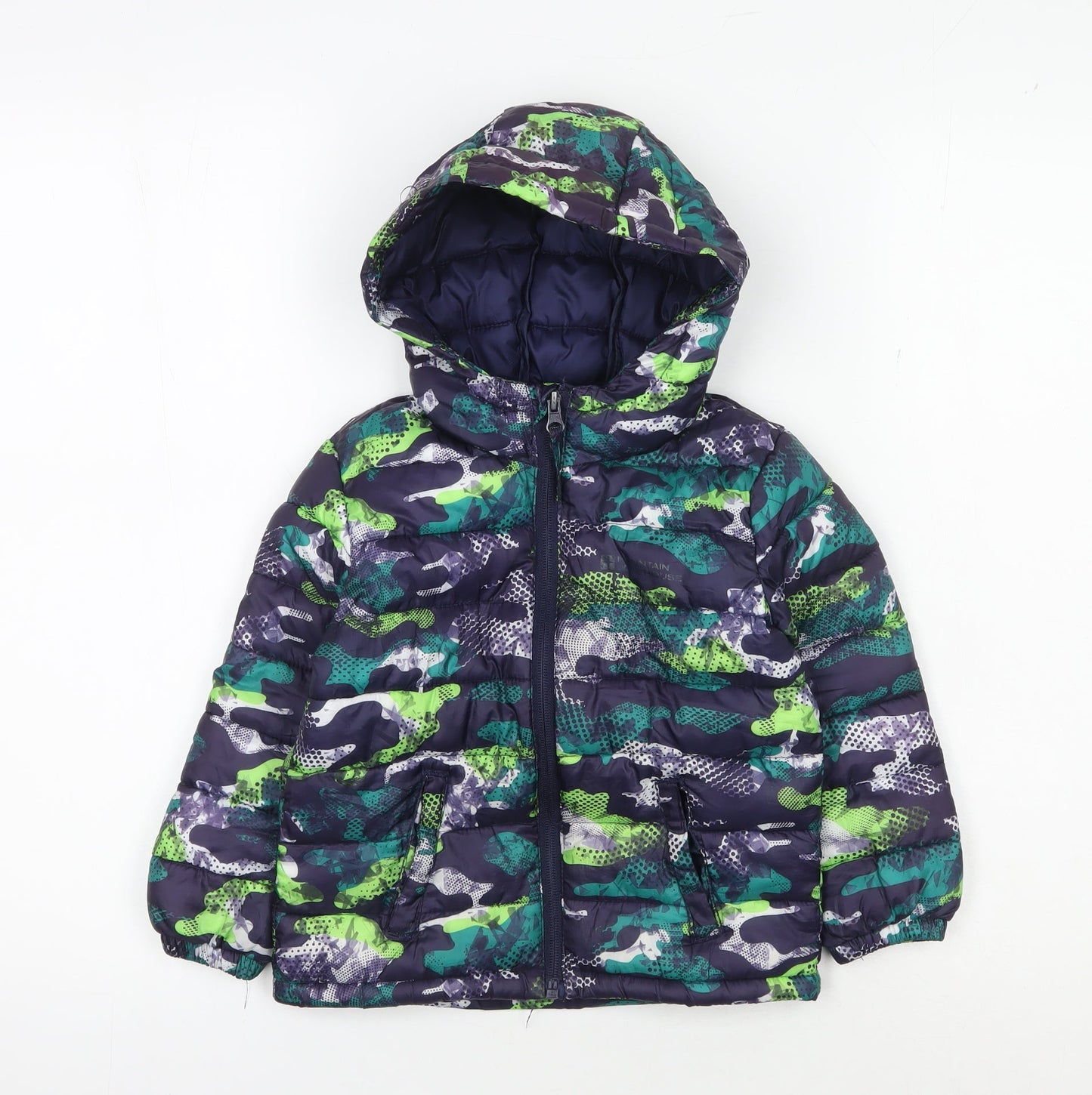 Mountain Warehouse Boys Puffer Jacket 2-3 Years Camouflage
