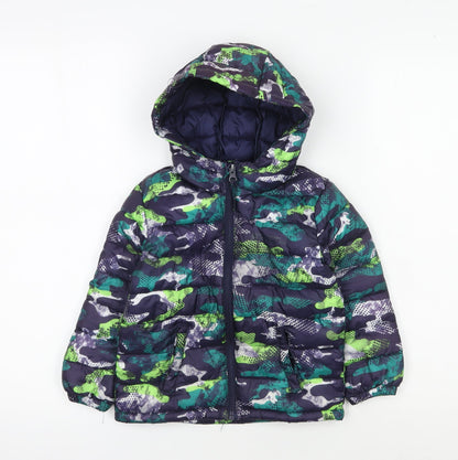 Mountain Warehouse Boys Puffer Jacket 2-3 Years Camouflage