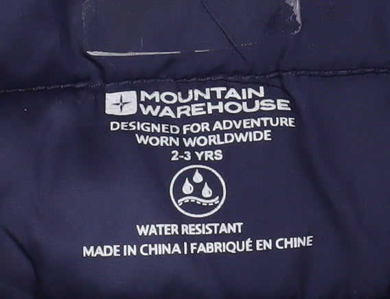 Mountain Warehouse Boys Puffer Jacket 2-3 Years Camouflage